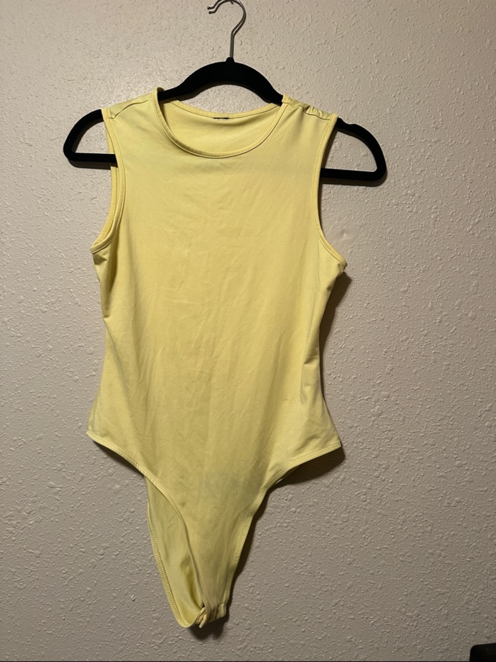 Sleeveless Yellow Bodysuit